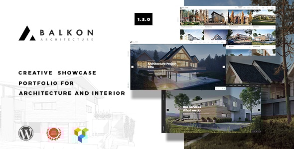 Balkon - Creative Responsive Architecture WordPress Theme Logo