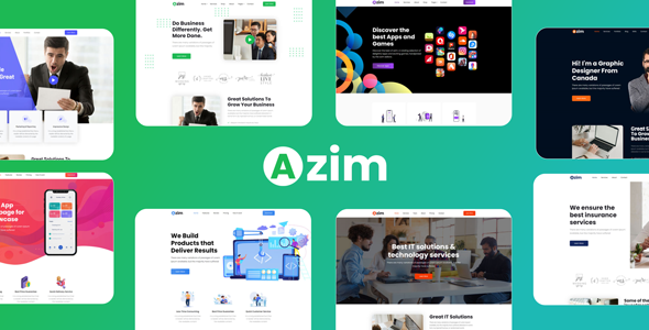 Azim | Multi-Purpose WordPress Theme Logo
